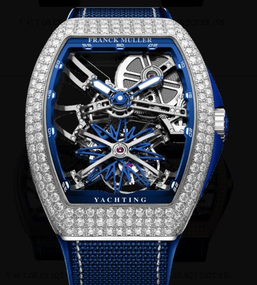 Review Franck Muller Gravity Yachting Skeleton Watches for sale Cheap Price V 45 T GR CS SQT YATCH D OG - Click Image to Close